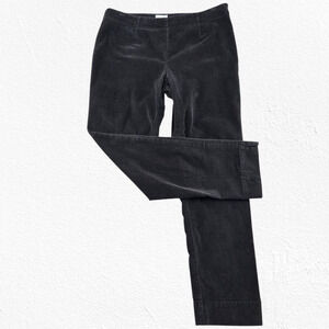 J.Jill Corduroy Straight Leg Pants Brown Stretch Cotton Fall Workwear Size 10